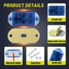 Sidaqi 6LED Emergency Flashing Strobe Lights for Truck Car Vehicle