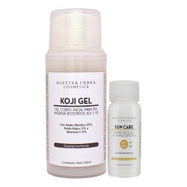 Gel Despigmentante Nuestra Tierra | Ácido Kójico | Especial para Piel Morena | 120 ml