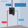 Airuida Square Single-Function Brass Faucet Shower Rough-in Valve Male Thread