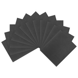 sourcing map 12pcs Sandpaper 1000 Grit 9 x 11 Inch A-Weight Backing Silicon Carbide Abrasive Wet Dry Sanding Sheets for Wood Finishing, Metal Sanding, Automotive Polishing