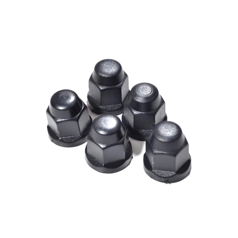 5X Wheel Nut Cap Covers FOR FORD TRANSIT MK6 MK7