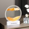 Sandscape Lamp Decorative Modern Night Lamp Gift 5 V Red
