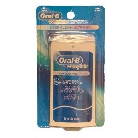 Oral-B (1) Oral B Deep Clean Ultra Floss Complete,  Unflavored NEW SEALED, rare 54 Yd