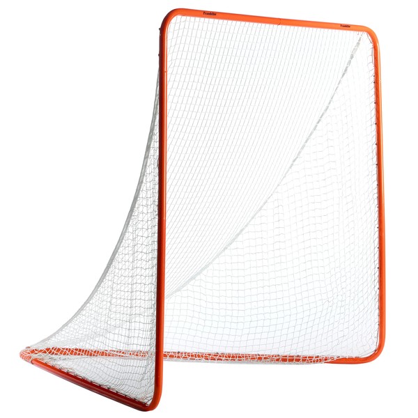 Franklin Sports Official Size Lacrosse Goal - Portable Steel Backyard Lacrosse Net for Kids + Adults - Lacrosse Training Equipment - 72" x 72"