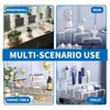 Eidoct Clear Acrylic Display Risers 4Sets 12Pcs Tabletop Display Riser