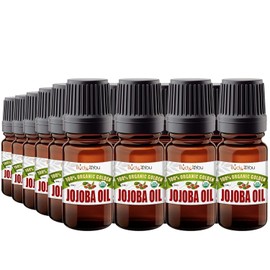 BodyJ4You Jojoba Oil Piercing Aftercare - Stretched Ear Gauges Tragus Nose Septum Lip Navel - Natural Recovery Skin Moisturizer - 100% USDA Organic Pure Unrefined Wax - Pack of 24
