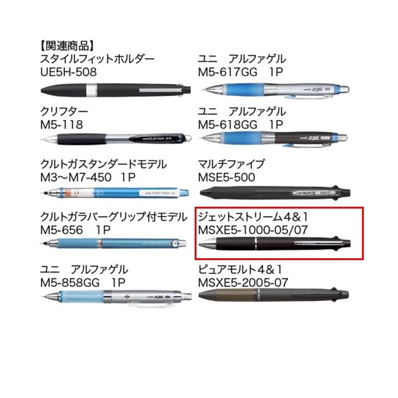 Mitsubishi Pencil Jet Stream 41 MSXE5-1000 Eraser Cap Eraser Navy