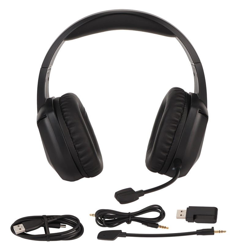 Bluetooth Gaming Headset Multifunction RGB Cool Lighting Low Latency Noise