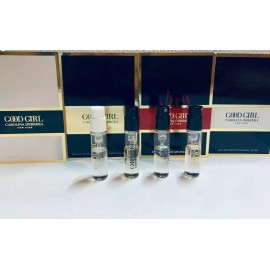 Carolina Herrera Good Girl Perfume Collection Sample Spray 4pc Set 1.5ml each