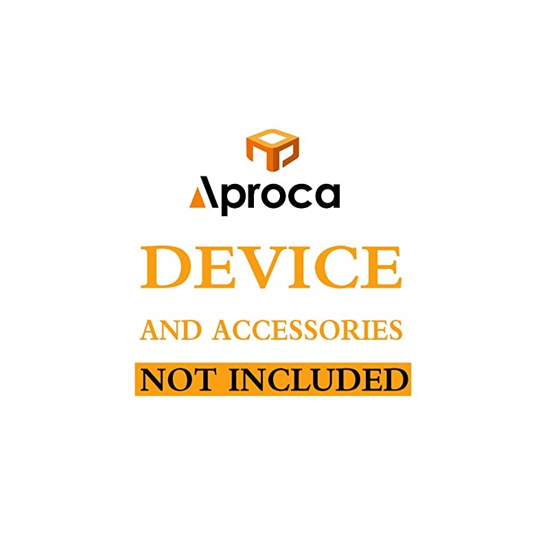 Aproca - Funda de almacenamiento rígida para viaje, compatible con