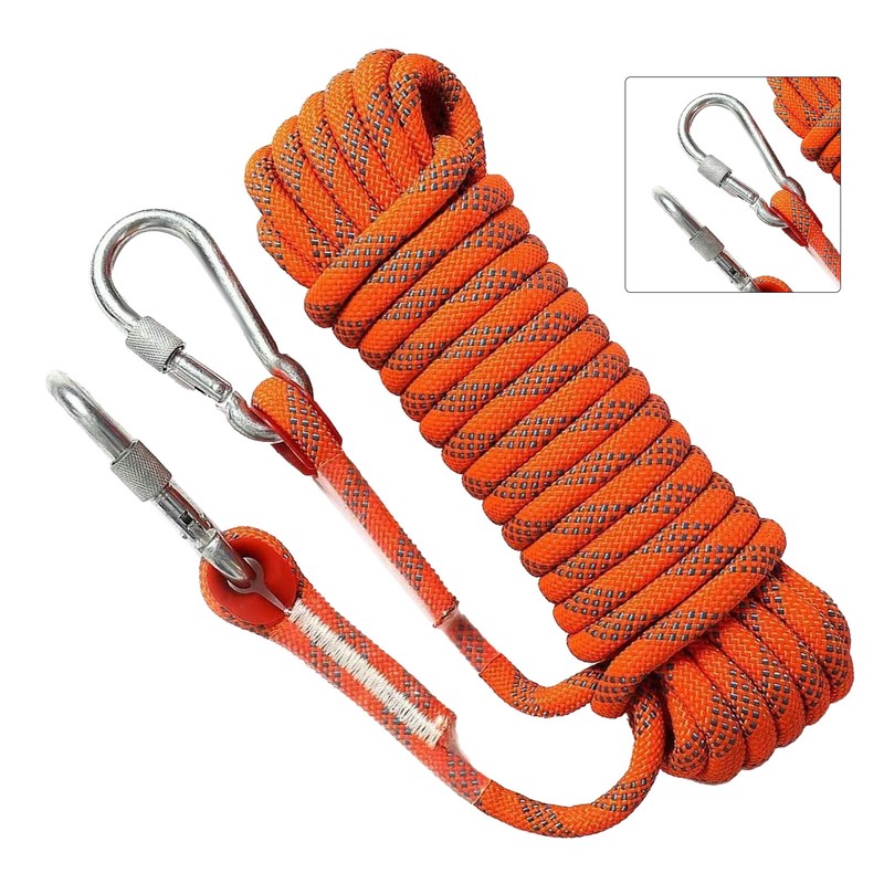 12mm 10m 33ft Outdoor Climbing Rope Safety Climbing Rope for