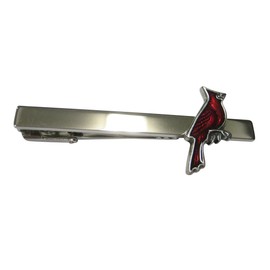 Kiola Designs Red Cardinal Bird Tie Clip