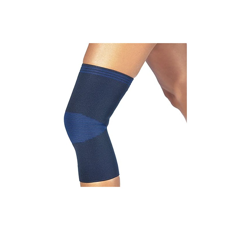 Kniebandage ActiveColor, Farbe schwarz, Größe L
