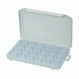 Round flat SS (with case)