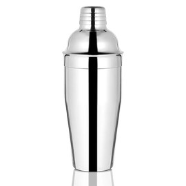WPHUAW 24oz Cocktail Shaker Bar Set-Professional Martini shaker Margarita Mixer Drink Shaker-Professional Stainless Steel Bar Tools Built-in Bartender Strainer for Martini Kit