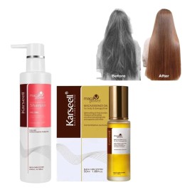 Kit Capilar Karseell Shampoo Aceite Maca Power Reparación