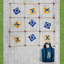 Maplefield Giant Tic Tac Toe Game – Heavier Quality Bean Bag – Outdoor Lawn Activities for Family Picnics, Camping, Parties, and Backyard Fun