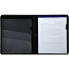 Lion Plastic Padfolio with Pad, Black, 1 Padfolio (97000-BK)