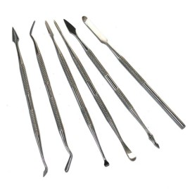 Past Horizons: 6 Piece Stainless Steel Tool Set with Carrying Bag