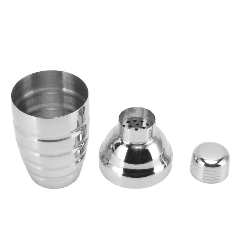 Stainless Steel Thread Cocktail Shaker Bar Bartending Mixer Shaker Wine