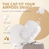 Cute AirPod Pro 2 Case with Shell Pearl Keychain Bling