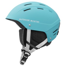 OutdoorMaster Kelvin II Unisex Ski Helmet - Snow Sports Helmet for Skiing/Snowboarding with Ventilation System, Snow Helmet for Men, Women and Youth