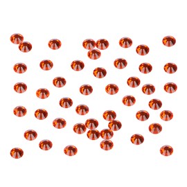 2880PCS Art Nail Rhinestones non Hotfix Glue Fix Round Crystals Glass Flatback for DIY Jewelry Making with one Picking Pen (ss6 2880pcs, Hyacinth)