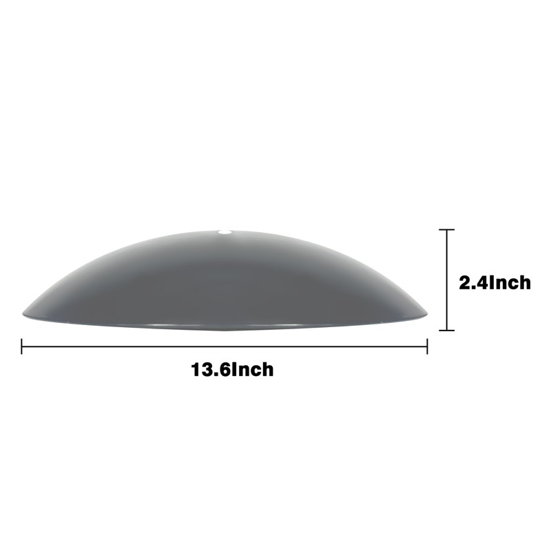 andergi 13" Bird Feeder Rain Guard, Hummingbird Feeder Shade Dome