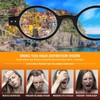 JOSCHOO 5 Pack Retro Round Reading Glasses Mini Small Comfortable