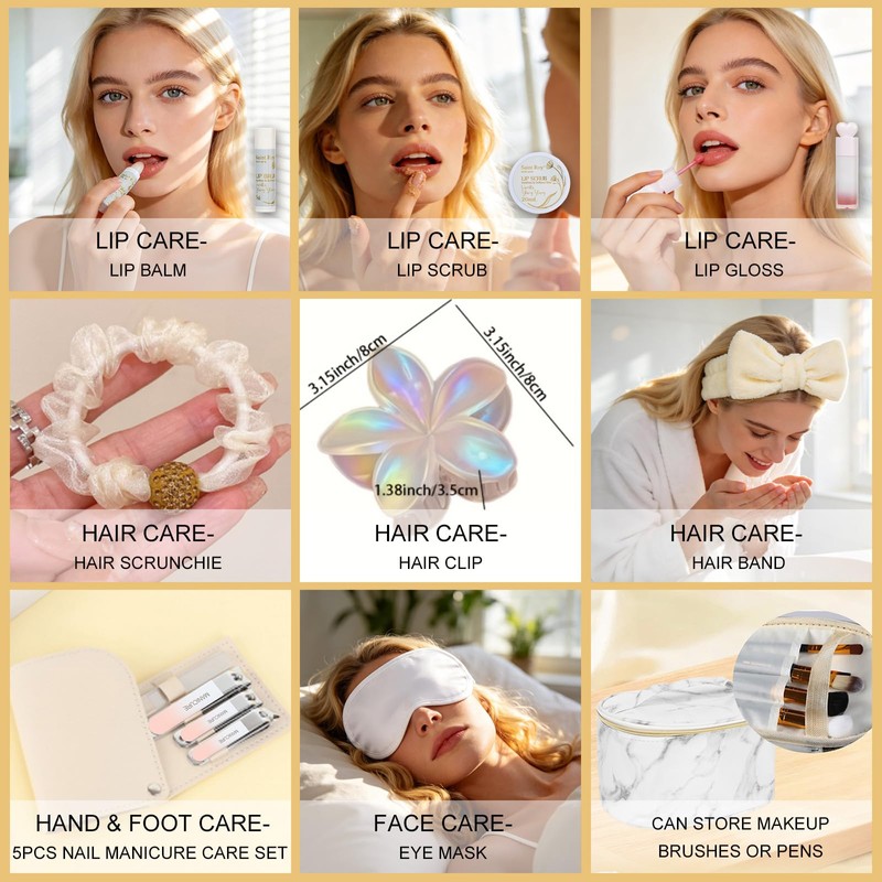 26 Pcs Spa Bath and Body Gift Basket, Vanilla YLANG