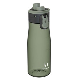 Super Sparrow Water Bottle 1 Liter - Wide Mouth TouchGulp Water Bottle - Leak Proof Design BPA Free Tritan Drink Bottle - Lightweight and Sustainable for Work, Gym, Travel, Sports, Outdoor