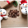 VICASKY 100pcs Christmas Natural Pine Cones - Thanksgiving Mini Pinecones
