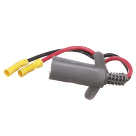 Attwood 8M4000953 Trolling Motor Power Plug, 2-Prong, Connects With 12-Volt, 24-Volt or 36-Volt Motors