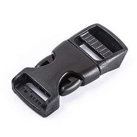 Shockloc II Shock Absorbing Paracord Buckle, black