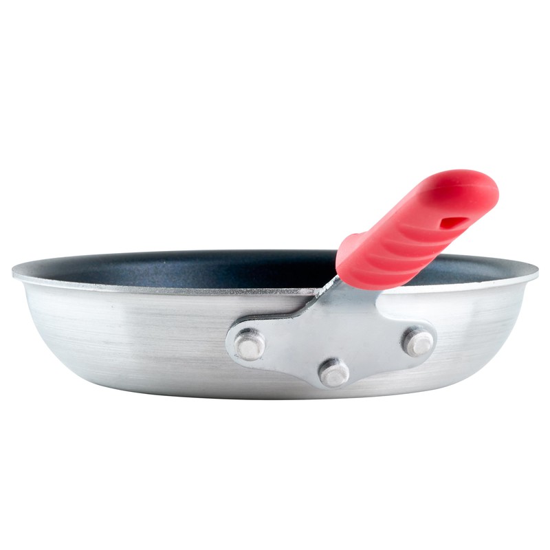 Winco Commercial-Grade Aluminium Fry Pan/Skillet, Non-Stick Finish with Cool Touch