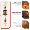 Bottle Lamp Kits, 2 Pack Bronze Bottle Lamp Adaptor Kit,