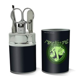 That's Oil Folks Dinosaurs Funny Humor Stainless Steel Manicure Pedicure Grooming Beauty Care Travel Kit