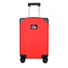 Denco 21-inch Two-Toned Hardside Carry-On Luggage Spinner, Red