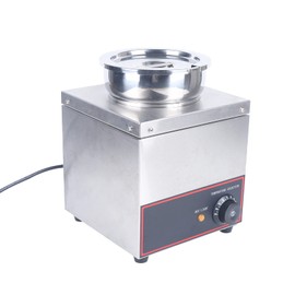 Commercial Hot Fudge Warmer,Stainless Steel Warmer Pump,150 W Cheese Warmer Dispenser,for Convenience Stores, Concession Booths, Restaurants