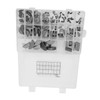 135 Pcs Woodruff Key Flywheel Pulley Crank Way Key Assortment