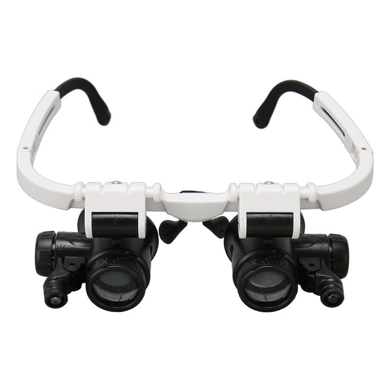 Headband Magnifier 7x 10x 15x 25x LED Illuminated Magnifying Glasses