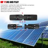 100PCS MC4 Soar Connectors Solar Panel Cable Connectors 1000V 30A