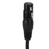 2PCS Microphone Extension Cables 3 Pin XLR Male to Female