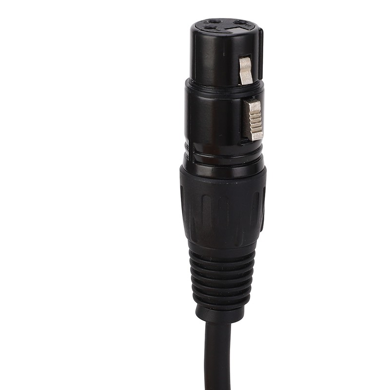 2PCS Microphone Extension Cables 3 Pin XLR Male to Female