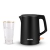 Dezin 0.8L Electric Kettle, Small Electric Kettle with Double Wall