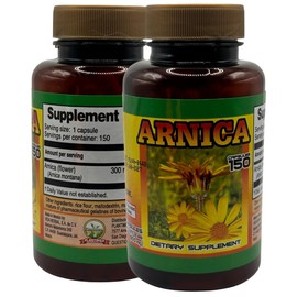 vidaherbal Arnica Capsules 150 (300 mg) Dietary Supplement | suplemento alimenticio 150 Capsulas