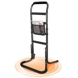 DePango Stand Assist Aid for Elderly, Aluminum Alloy Standing Aids & Supports for Rising from Chair Couch, Sturdy Chair Lift Assist Grab Bar for Seniors Disabled Handicap Adults, Height-Adjusted