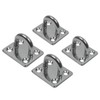 Lomo 8mm Stainless Steel D Ring 316 Marine Grade Wall