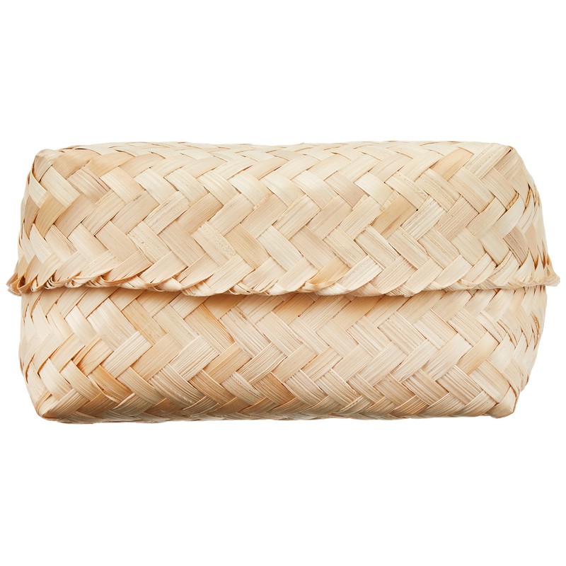 Chidorisangyou Basket, Natural, 5.9 x 5.9 x 2.8 inches (15