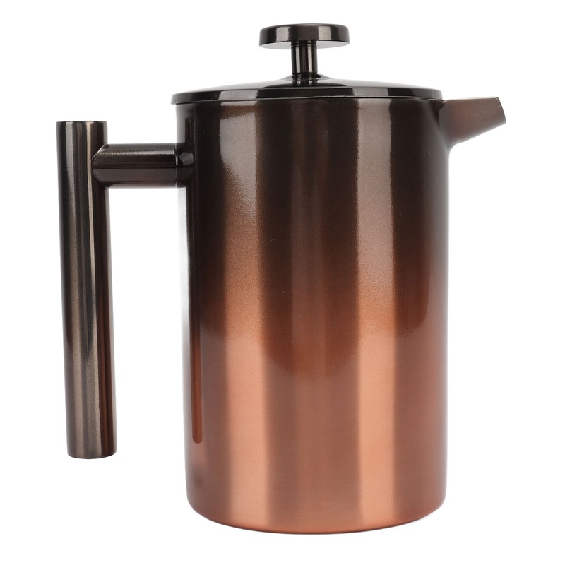 French Press Coffee Tea Maker with Filter Double Layer 304